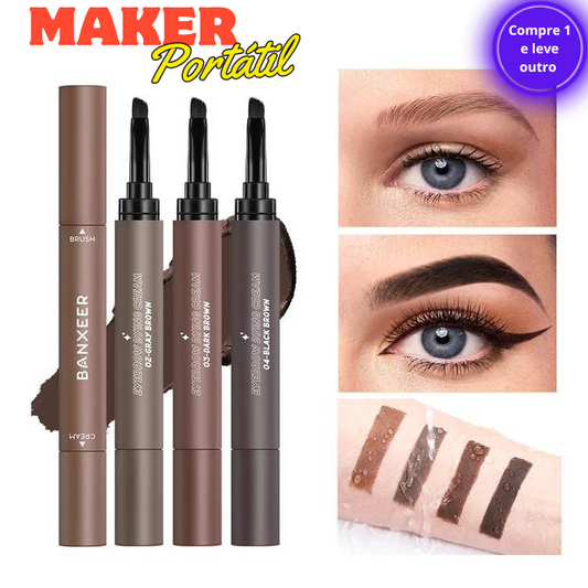 Maker renovador de sobrancelhas portátil