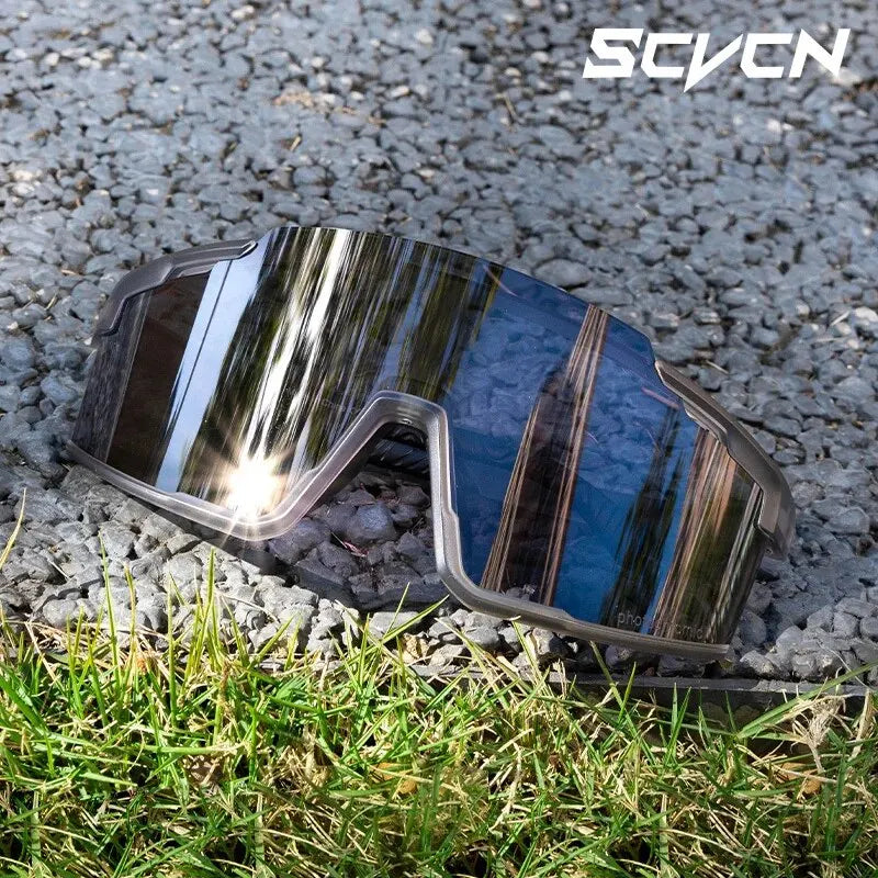 Óculos de sol para ciclismo masculino mtb